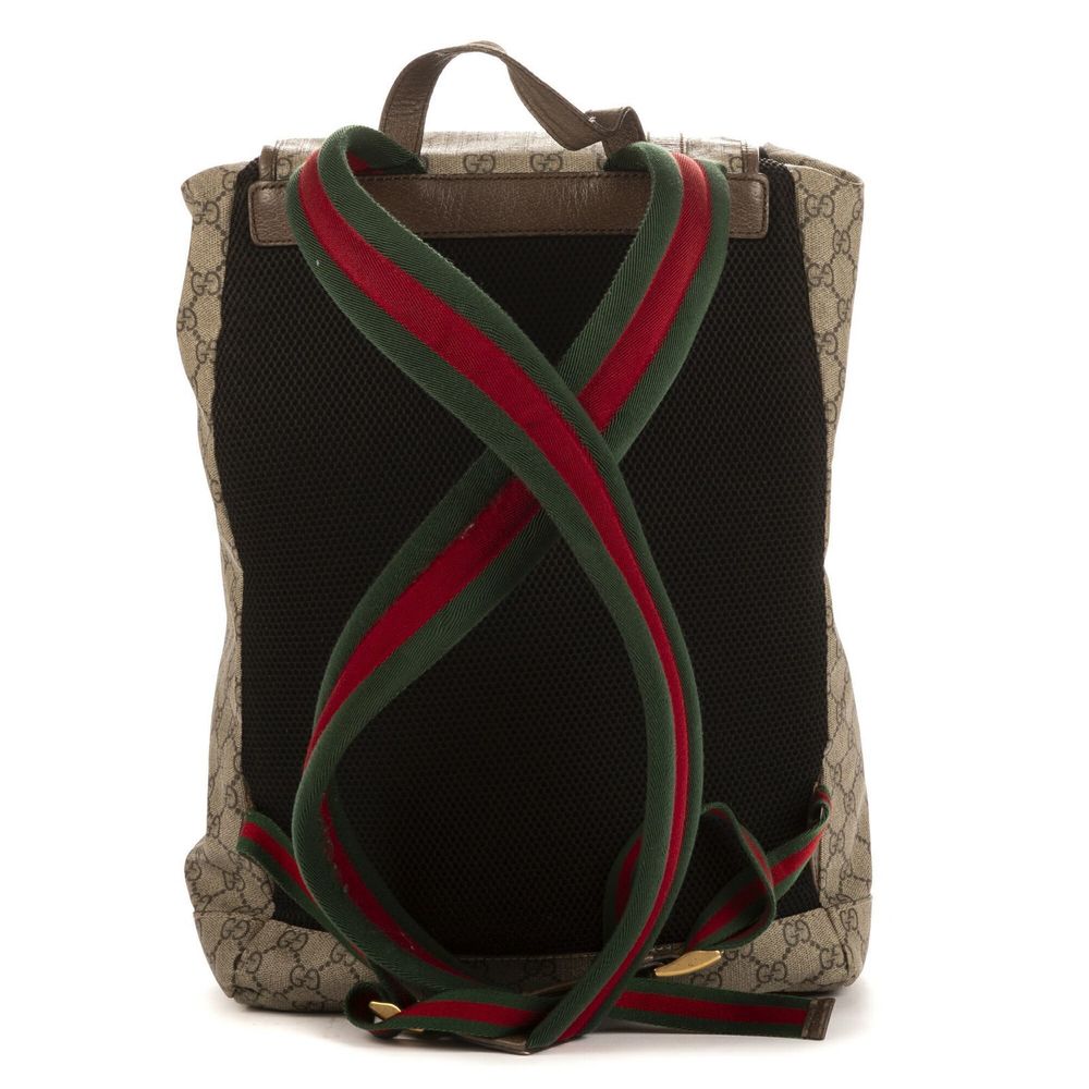 Gucci Web Backpack Beige Monogram A - image 4